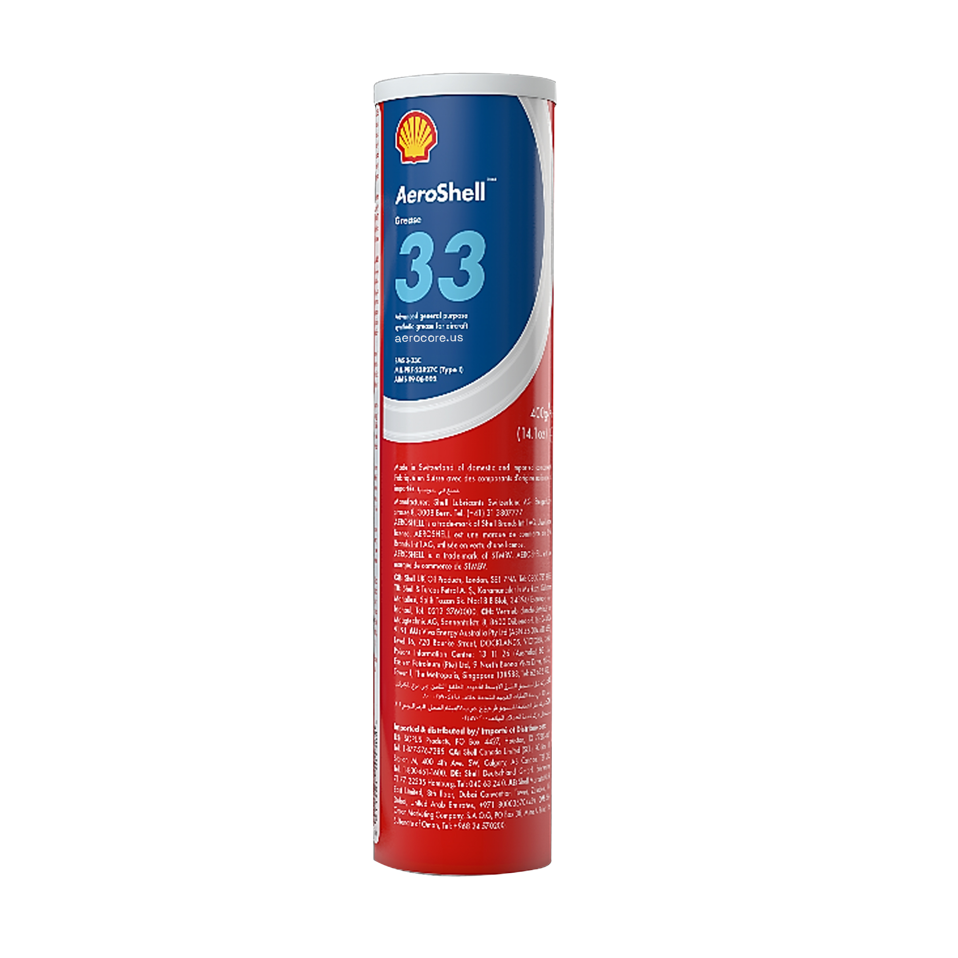 Aerocore AeroShell 33CTG Multipurpose Aviation Grease